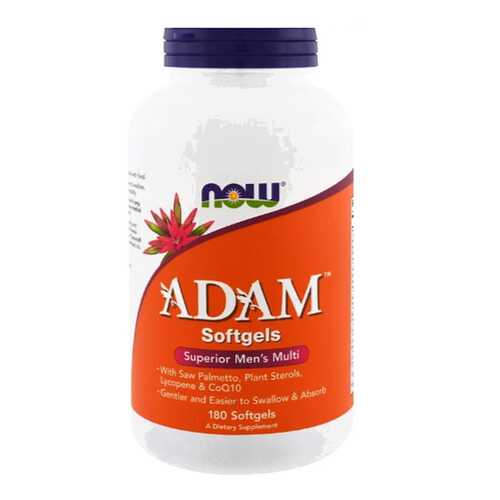 Витаминно-минеральный комплекс NOW Sports Adam Men's Multivitamin 180 капсул в Экспедиция