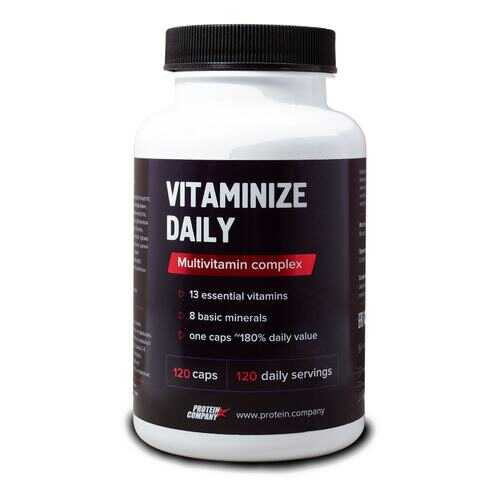 Витаминно-минеральный комплекс Protein.Company Vitaminize Daily 120 капсул в Экспедиция