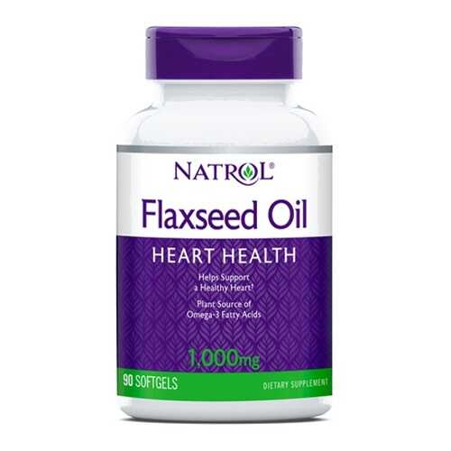 Natrol Flax Seed Oil 1000 (90 капсул) в Экспедиция