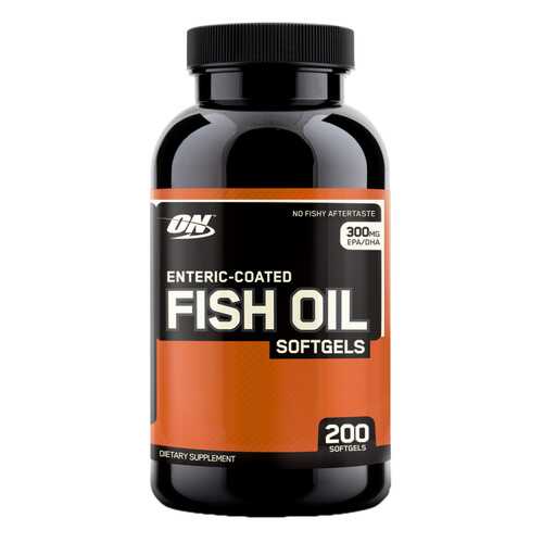 Omega-3 Optimum Nutrition Fish Oil Softgels 200 капс. в Экспедиция