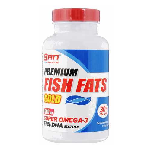 Omega 3 SAN Premium Fish Fats Gold 120 капс. в Экспедиция