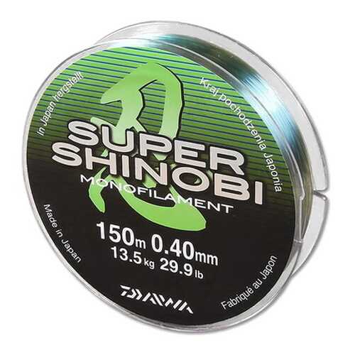 Леска монофильная Daiwa Super Shinobi 0,4 мм, 150 м, 13,5 кг в Экспедиция