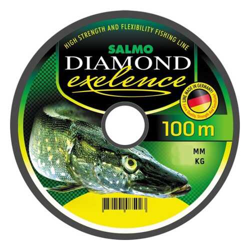 Леска монофильная Diamond Exelence, 0,15 мм, 100 м, 2,25 кг в Экспедиция