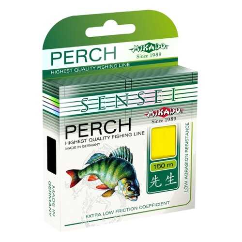 Леска монофильная Mikado Sensei Perch 0,2 мм, 150 м, 5,85 кг в Экспедиция