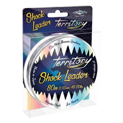 Леска монофильная Mikado Territory Shock Leader 0,55 мм, 80 м, 20 кг в Экспедиция