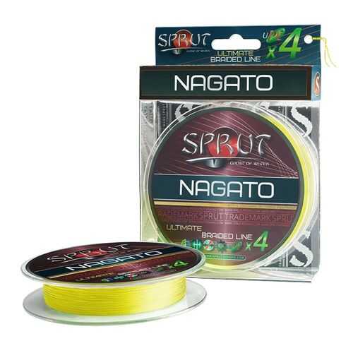 Шнур NAGATO Hard Ultimate Braided Line x4 95 м Fluo Yellow в Экспедиция