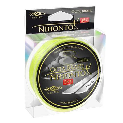Шнур плетёный Mikado Nihonto Octa Braid Fluo, 0,10 в Экспедиция