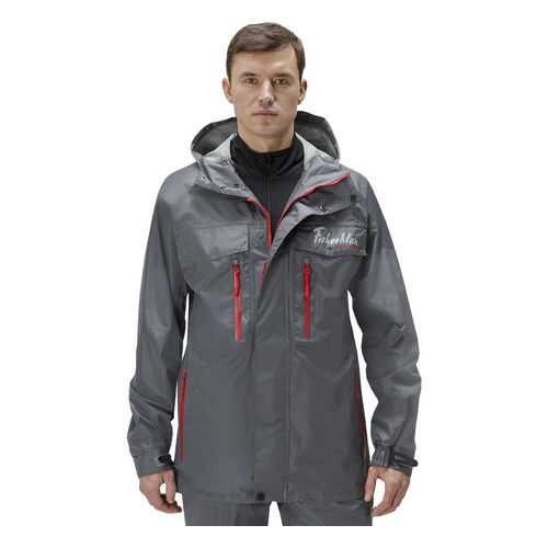 Куртка для рыбалки Nova Tour Fisherman Коаст V2, темно-серая, XXL INT, 188 см в Экспедиция