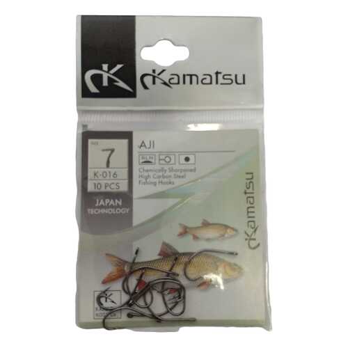 Рыболовные крючки Kamatsu AJI №7, 10 шт. в Экспедиция