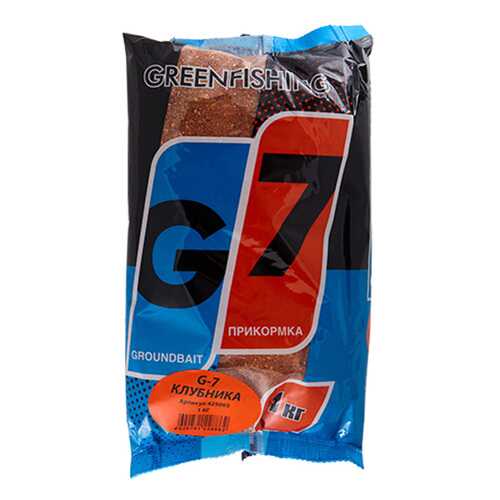 Прикормка Gf G-7, 1 кг, клубника в Экспедиция