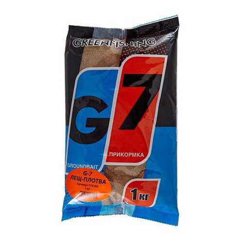 Прикормка летняя Green Fishing G7 Лещ/Плотва 1 кг в Экспедиция