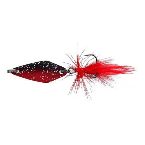 Блесна Sprut Mihiko Spoon 30, 4 г, RBK + дополнительный одинарный крючок в Экспедиция