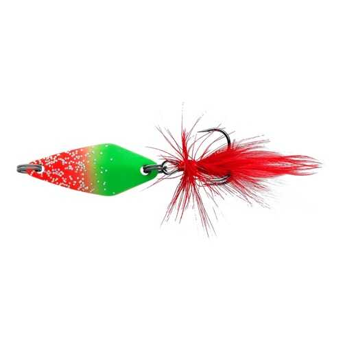 Блесна Sprut Mihiko Spoon 30, 4 г, RGR + дополнительный одинарный крючок в Экспедиция