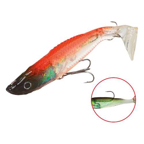 Виброхвост оснащенный Mikado Crystal Fish WXH-59 10 см, 73, 2 шт. в Экспедиция