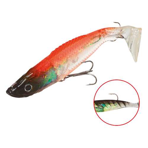 Виброхвост оснащенный Mikado Crystal Fish WXH-59 12 см, 57, 2 шт. в Экспедиция