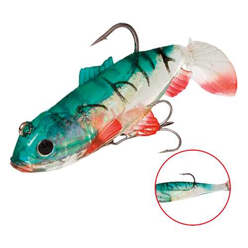 Виброхвост оснащенный Mikado Crystal Fish WXH-63 10 см, 113, 2 шт. в Экспедиция