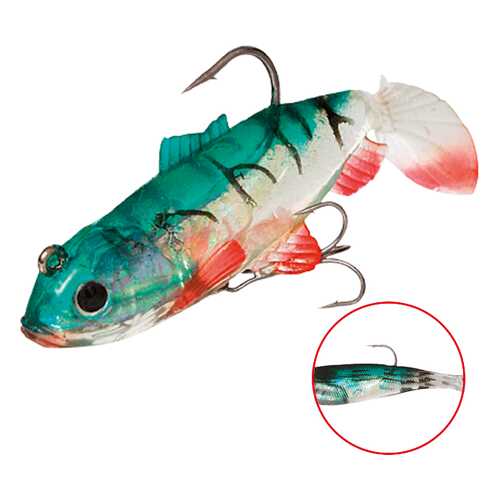 Виброхвост оснащенный Mikado Crystal Fish WXH-63 6 см, 37, 2 шт. в Экспедиция