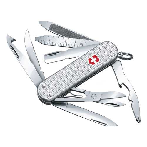 Мультитул-брелок Victorinox MiniChamp 0.6381.26 58 мм серебристый, 14 функций в Экспедиция