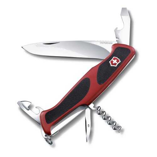 Мультитул Victorinox Rangergrip 0.9553.C 130 мм красно-черный, 11 функций в Экспедиция