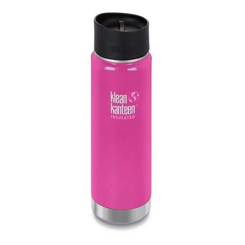 Термокружка Klean Kanteen Insulated Wide Cafe Cap 0,59 л розовая в Экспедиция