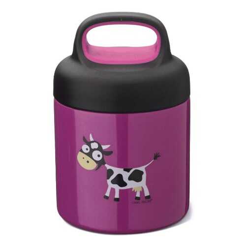 Термос для еды LunchJar™ Cow 0.3л фиолетовый, Carl Oscar в Экспедиция
