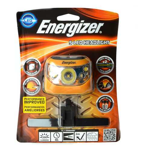 Фонарь Energizer 5LED желтый/черный (638866) в Экспедиция