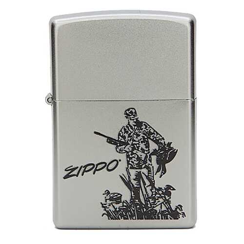 Зажигалка Zippo №205 Duck Hunting Satin Chrome в Экспедиция