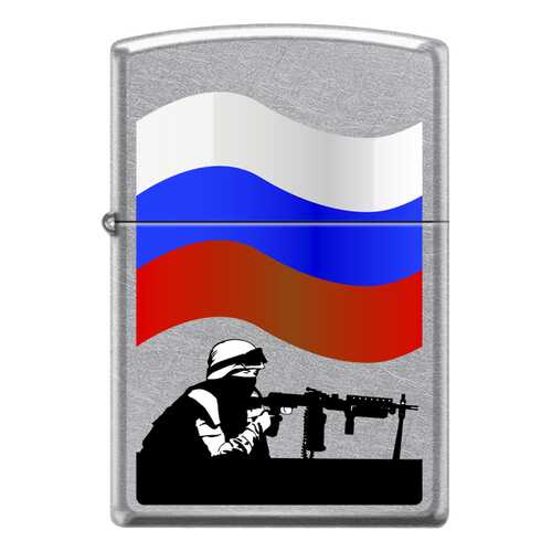 Зажигалка Zippo 207 Russian Soldier Street Chrome в Экспедиция