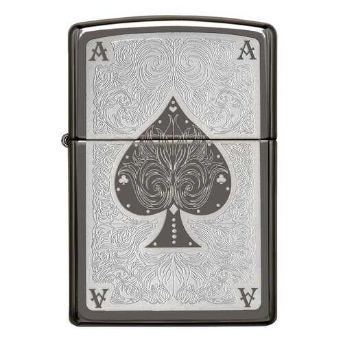 Зажигалка Zippo Ace Filigree Black Ice в Экспедиция