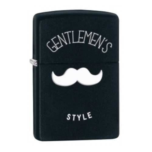 Зажигалка Zippo Gentlemen's Style 28663 Black Matte в Экспедиция