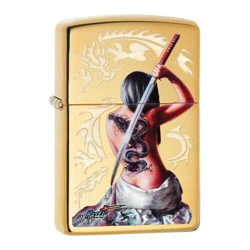 Зажигалка Zippo MAZZI 29668 High Polish Brass в Экспедиция