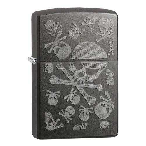 Зажигалка Zippo Skulls Crossbones Gray Dusk в Экспедиция