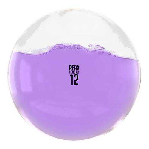 Медицинбол Reaxing Reax Fluiball, фиолетовый, 12 кг в Экспедиция