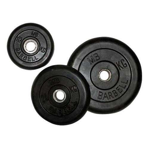 Диск для штанги MB Barbell DR-MB51-10B 10 кг, 51 мм в Экспедиция
