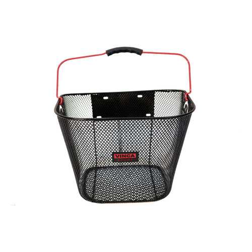 Корзина велосипедная Vinca Sport P 01 красная в Экспедиция