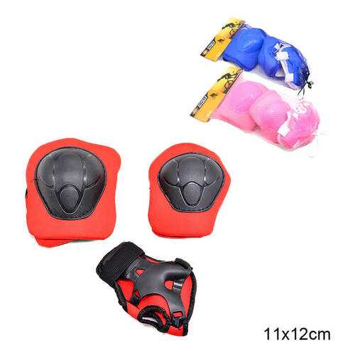 Комплект защиты Sports Helmit Maxi, розовый, S в Экспедиция