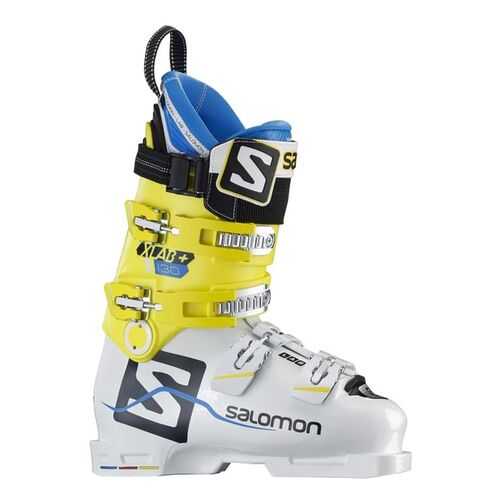 Горнолыжные ботинки Salomon X Lab+ 130 2018, white/yellow, 24.5 в Экспедиция