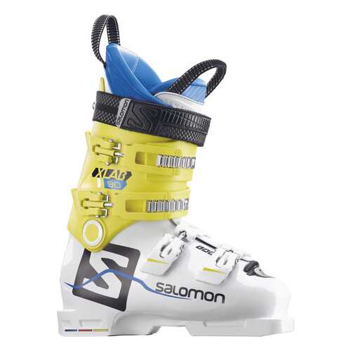 Горнолыжные ботинки Salomon X Lab 90 2018, white/yellow, 24.5 в Экспедиция