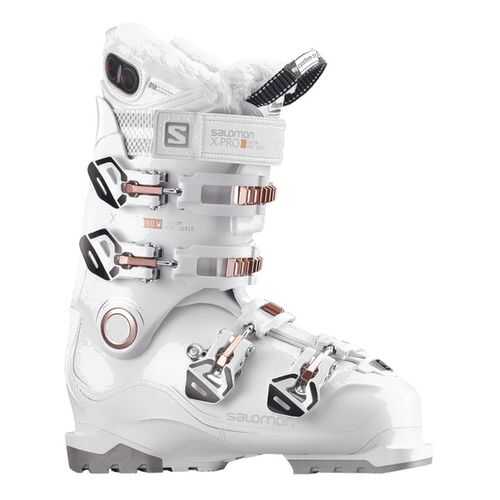 Горнолыжные ботинки Salomon X Pro 100 W 2018, white/corail, 24.5 в Экспедиция