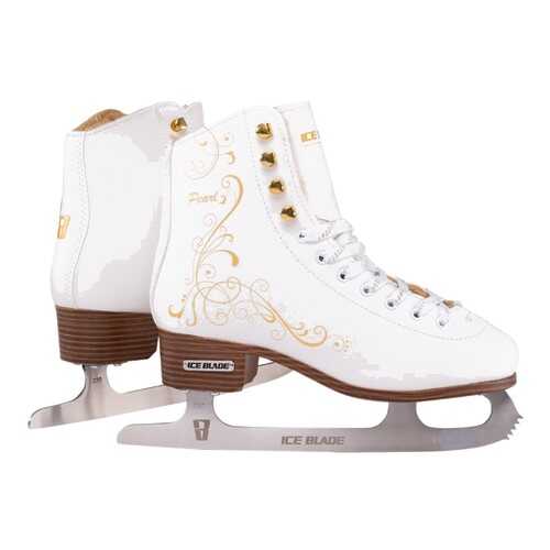 Коньки фигурные Ice Blade Pearl белые/золотистые, 35 в Экспедиция
