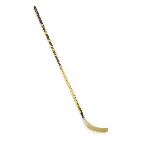 Хоккейная клюшка Larsen Club, 152 см, черная/желтая, правая в Экспедиция